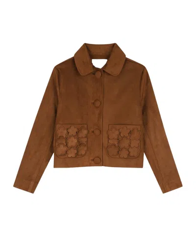 MARC JACOBS THE MARC JACOBS KIDS FLORAL MOTIF JACKET