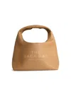 Marc Jacobs (the) Marc Jacobs () Large 'sack' Brown Lear Bag In Purple