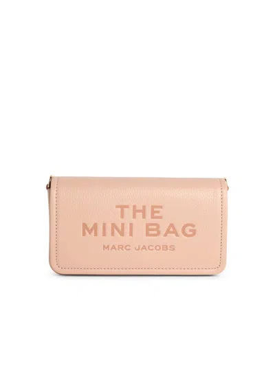 Marc Jacobs (the) Marc Jacobs () ' Mini Bag' Pink Lear Bag In Red