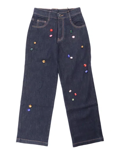Marc Jacobs Kids' The  Pantalone Jean In Blue