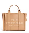 Marc Jacobs Medium The Leather Tote Bag In Beige