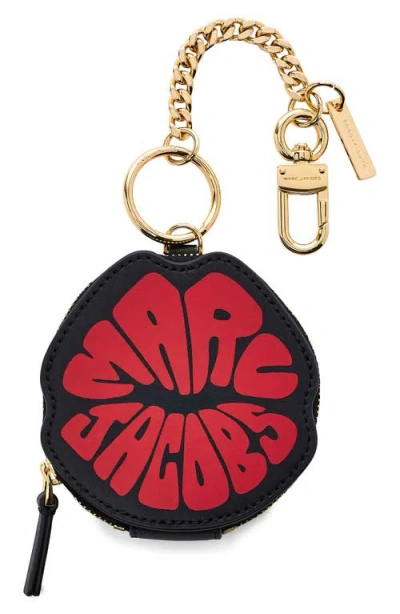 Marc Jacobs The Marc Lips Pouch Bag Charm In Multi