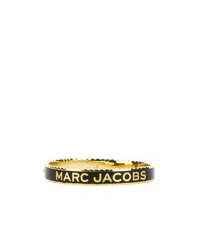 Marc Jacobs The Medallion Large Bangle In Yellow