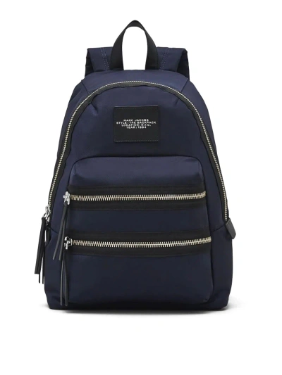 Marc Jacobs The Medium Backpack In Blue