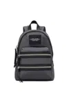 Marc Jacobs The Biker Nylon Medium Backpack In Black