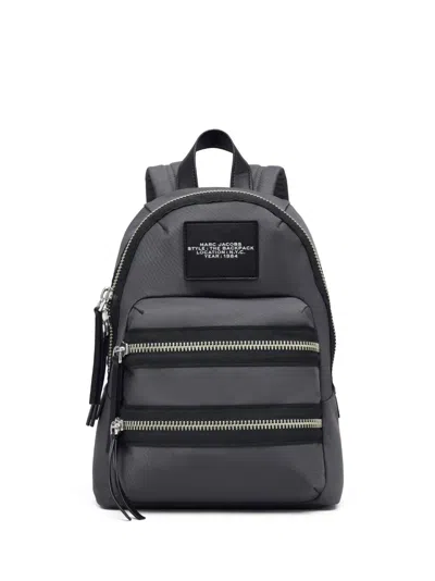 Marc Jacobs The Medium Backpack' Zipped Backpack In Black