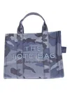 Marc Jacobs Medium Tote Bag Camouflage In Blue