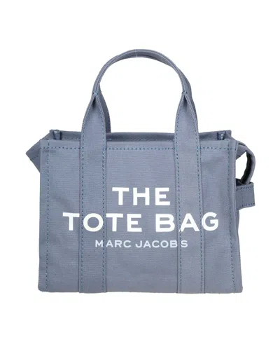 MARC JACOBS THE MEDIUM BAG IN BLUE CANVAS
