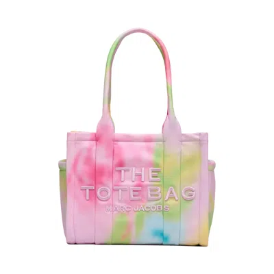 Pre-owned Marc Jacobs The Medium Blurred Puffy Nylon Tote Bag 'ribbon Pink' | Women's Size Onesize