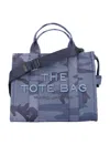 Marc Jacobs The Camo Jacquard Large Tote Bag In Blue
