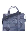 Marc Jacobs The Medium Camo Tote In Blue