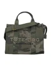 Marc Jacobs Womens Camo Multi The Camo Jacquard Medium Tote Bag In Camouflage