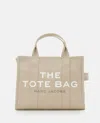 Marc Jacobs 'traveler Handbag' Mini Beige Tote Bag With Logo In Beige