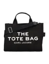 Marc Jacobs The Medium Canvas Tote Bag In Black