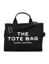Marc Jacobs The Medium Canvas Tote Bag In Black