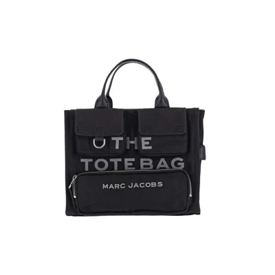 Marc Jacobs The Medium Cargo Tote Bag In Black