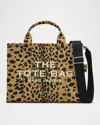 Marc Jacobs The Medium Cheetah Canvas Tote Bag In Neutral