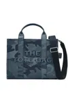Marc Jacobs The Camo Jacquard Medium Tote Bag In Gray