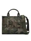 Marc Jacobs Womens Camo Multi The Camo Jacquard Medium Tote Bag In Green