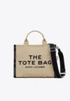 Marc Jacobs Structured Jacquard Medium Tote With Removable Strap In Sand