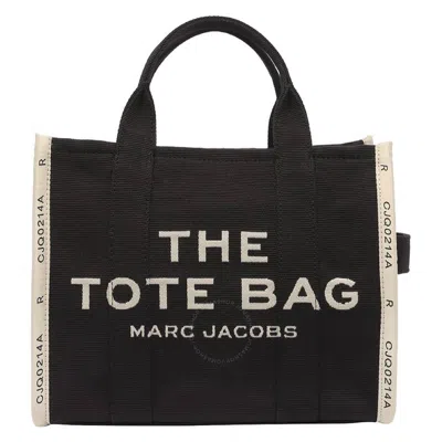 Marc Jacobs The Medium Jacquard Tote Bag In Black