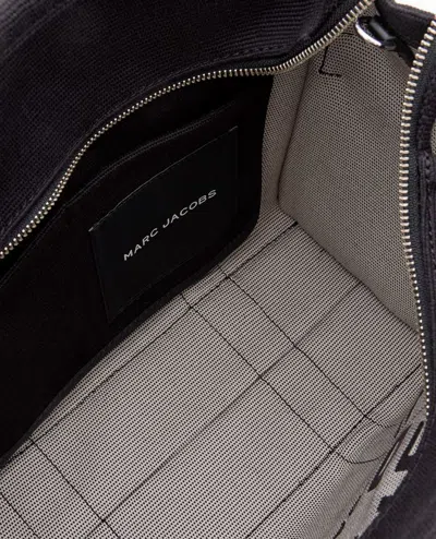 Marc Jacobs The Medium Canvas Tote Bag In Black