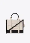 Marc Jacobs The Medium Leather Tote Bag In Cream