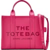 Marc Jacobs The Medium Leather Tote In Pink
