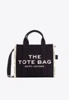 Marc Jacobs The Medium Logo Jacquard Tote Bag In Black