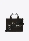 Marc Jacobs The Medium Logo Print Tote Bag In Black