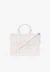 Marc Jacobs The Medium Logo Tote Bag In White