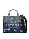 Marc Jacobs The Denim Medium Rip And Repair Tote Bag In Denim