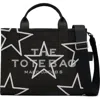 Marc Jacobs The Medium Star Canvas Tote In Black