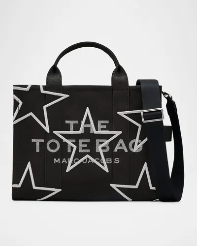 Marc Jacobs The Medium Star Tote Bag In Black