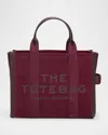 Marc Jacobs The Medium Suede & Leather Tote Bag In Purple