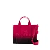 Marc Jacobs The Medium Tote - Cotton - Black/pink In Red