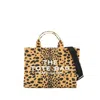Marc Jacobs Cheetah Medium Tote Bag In Yellow