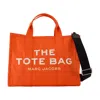 Marc Jacobs The Medium Tote - Cotton - Orange In Orange