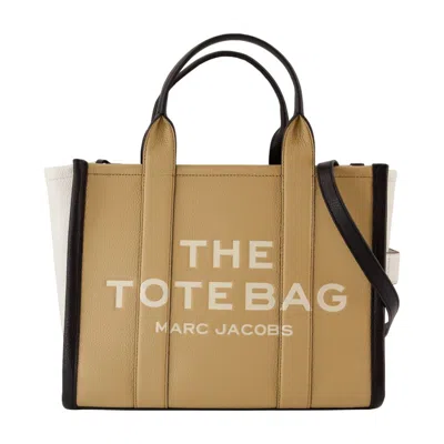 Marc Jacobs The Medium Tote - Leather - Brown In Neutral