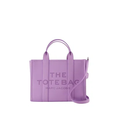 MARC JACOBS MARC JACOBS THE MEDIUM TOTE - LEATHER - PURPLE