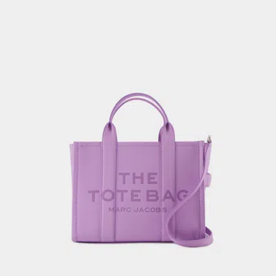 MARC JACOBS THE MEDIUM TOTE - MARC JACOBS - LEATHER - PURPLE