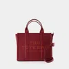 Marc Jacobs The Medium Tote -  - Cuir - Rouge In Red