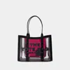 MARC JACOBS THE MEDIUM TOTE - MARC JACOBS - PVC - BLACK