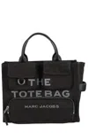 Marc Jacobs Medium Structured Tote Bag With Top Handles In Black
