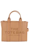 Marc Jacobs Structured Leather Medium Tote With Adjustable Strap In Argan Oil