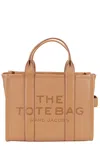 Marc Jacobs Structured Leather Medium Tote With Adjustable Strap In Argan Oil