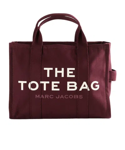 Marc Jacobs The Medium Tote Bag In Burgundy