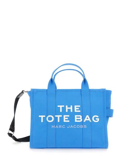 Marc Jacobs The Medium Tote Bag Canvas In Blue