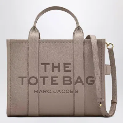 Marc Jacobs The Medium Tote Bag Cement In Leather