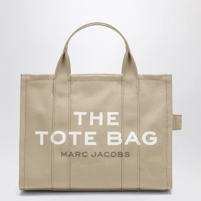 Marc Jacobs The Medium Tote Bag In Beige Canvas In Nude